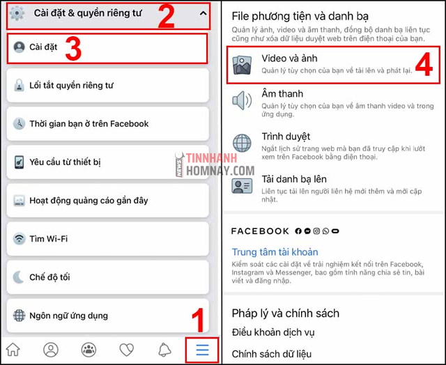 cách đăng ảnh lên facebook không bị vỡ trên iPhone